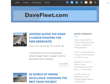 Tablet Screenshot of davefleet.com